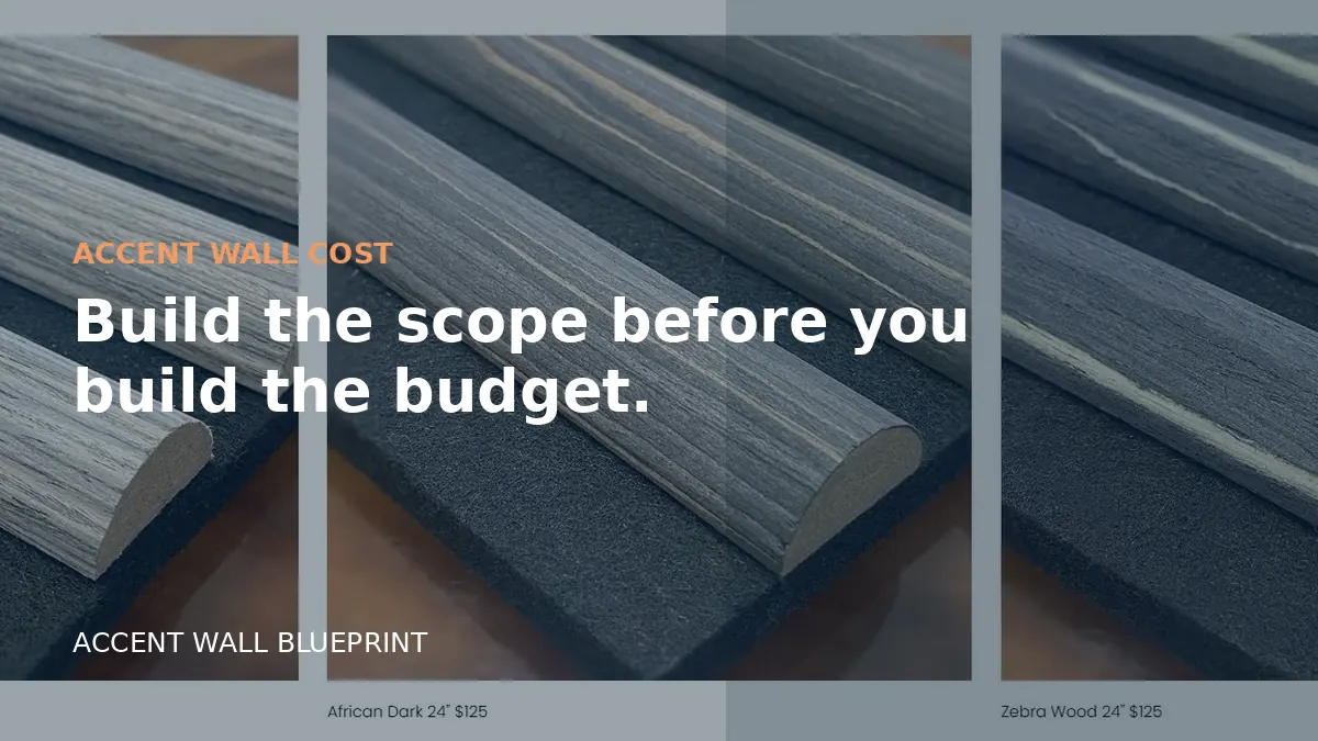 What Does an Accent Wall Cost? A Practical Way to Build Your Budget